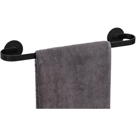 Wenko Uno Bivio Handtuchstange Schwarz 40 cm