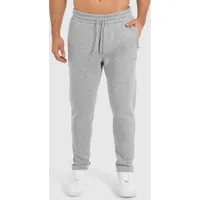 SMILODOX Herren Latzhose Evra Grau Melange asphaltgrau M