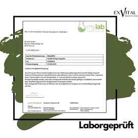 Exvital Hanföl Kapseln hochdosiert 1000 mg 365 St.