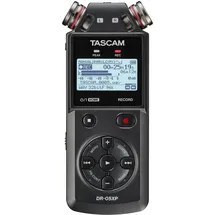 Tascam DR-05XP - Portabler 2 Kanal Recorder mit 32-Bit-Float-Auflösung und USB-Interface