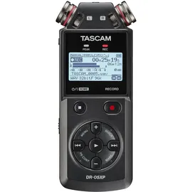 Tascam DR-05XP - Portabler 2 Kanal Recorder mit 32-Bit-Float-Auflösung und USB-Interface