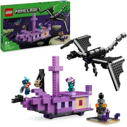 LEGO Minecraft Der Enderdrache und das Endschiff 21264