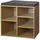 Hti-Living Schuhregal 52 x 48 x 30 cm Sitzbank blau