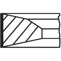 Mahle Kolbenringsatz MAHLE 213 RS 10103 0N0