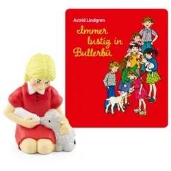 Tonies Immer lustig in Bullerbü, Musikspielzeug, 4 Jahr(e), Grau, Rot, Weiß, Gel