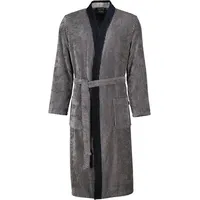 CAWÖ Cawö Bademäntel Herren Kimono Luxury Home 5840 natur-schwarz - 97