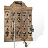 Mirabeau Organizer Schlüsselboard Kardifa antikbraun braun
