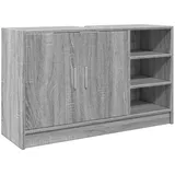 vidaXL Waschbeckenunterschrank Grau Sonoma 90x29x55 cm Holzwerkstoff