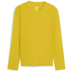 PUMA teamGOAL Baselayer Langarmshirt Kinder 07 - faster yellow/sport yellow 164