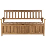 Beliani Sovana 160 x 91 x 60 cm Hellbraun