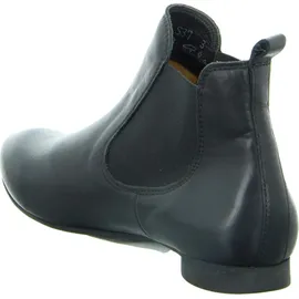THINK! Damen GUAD2 chromfrei gegerbte nachhaltige, Stiefelette, Schwarz 39.5