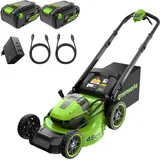 Greenworks 48V MO48L424-01 inkl. 2 x 4,0 Ah