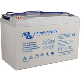 Victron Energy Victron AGM 12V 125Ah Super Cycle Batterie - 0% MwST. (Angebot gemäß §12 USt Gesetz.)
