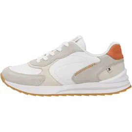 Rieker Keilsneaker Damen Orange/Weiß 42