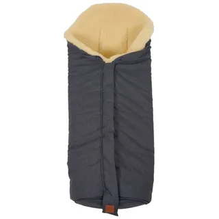 Kaiser Fußsack X-Large Lammfell Kinderwagen Fußsack blau