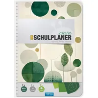 Trötsch Verlag TRÖTSCH Schulplaner Grün 25/26: Planer Schülerkalender Hausaufgabenheft