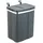 Wenko Tür-Abfalleimer 12 l Grau