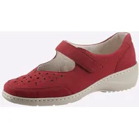 Ballerina WALDLÄUFER Gr. 5,5, rot Damen Schuhe