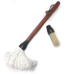SANTOS Grillmop | Mop & Pinsel als Wechselkopf