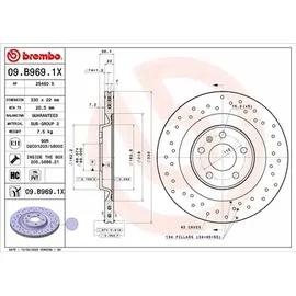 Brembo 09.B969.1X