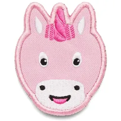 Affenzahn Individualisierung Klett Badge "Einhorn" Pink
