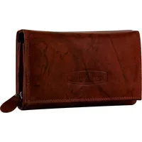 Drachenleder Money Maker Damen Geldbörse - Braun