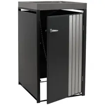 Proregal Mülltonnenverkleidung 125 x 68 x 84 cm anthrazit