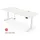 Yaasa Schreibtisch Desk Expert 200 x 80 cm Weiß/Weiß