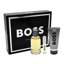 HUGO BOSS Bottled Eau de Toilette 100 ml + Duschgel 100 ml + Eau de Toilette 10 ml Geschenkset