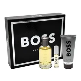 HUGO BOSS Bottled Eau de Toilette 100 ml + Duschgel 100 ml + Eau de Toilette 10 ml Geschenkset