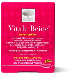 NEW NORDIC Vitale Beine 30 St Tabletten