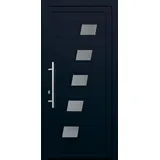 PANTO Haustür Modell K043 DIN links anthrazit 110 x 210 cm