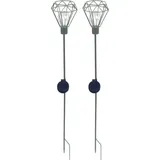 Luxform Solarleuchte LED 2 Stk. grün
