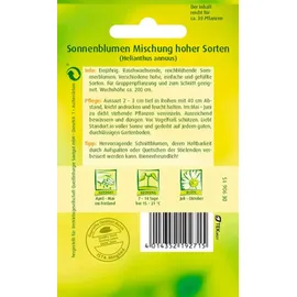 Quedlinburger Saatgut Sonnenblume, Mischung' hoher Sorten