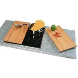 KESPER Abdeckplatten Bambus 2 Stück