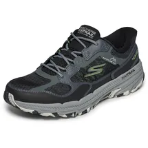 SKECHERS Go Run Trail Altitude 2.0 Rocky Hill Slip-InTurnschuhe, Black And Gray Leather/Textile, 43