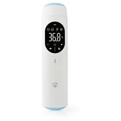 Nedis SmartLife Infrarotthermometer LED-Anzeige Ohr / Stirn LED-Anzeige | Ohr / Stirn | Weiss