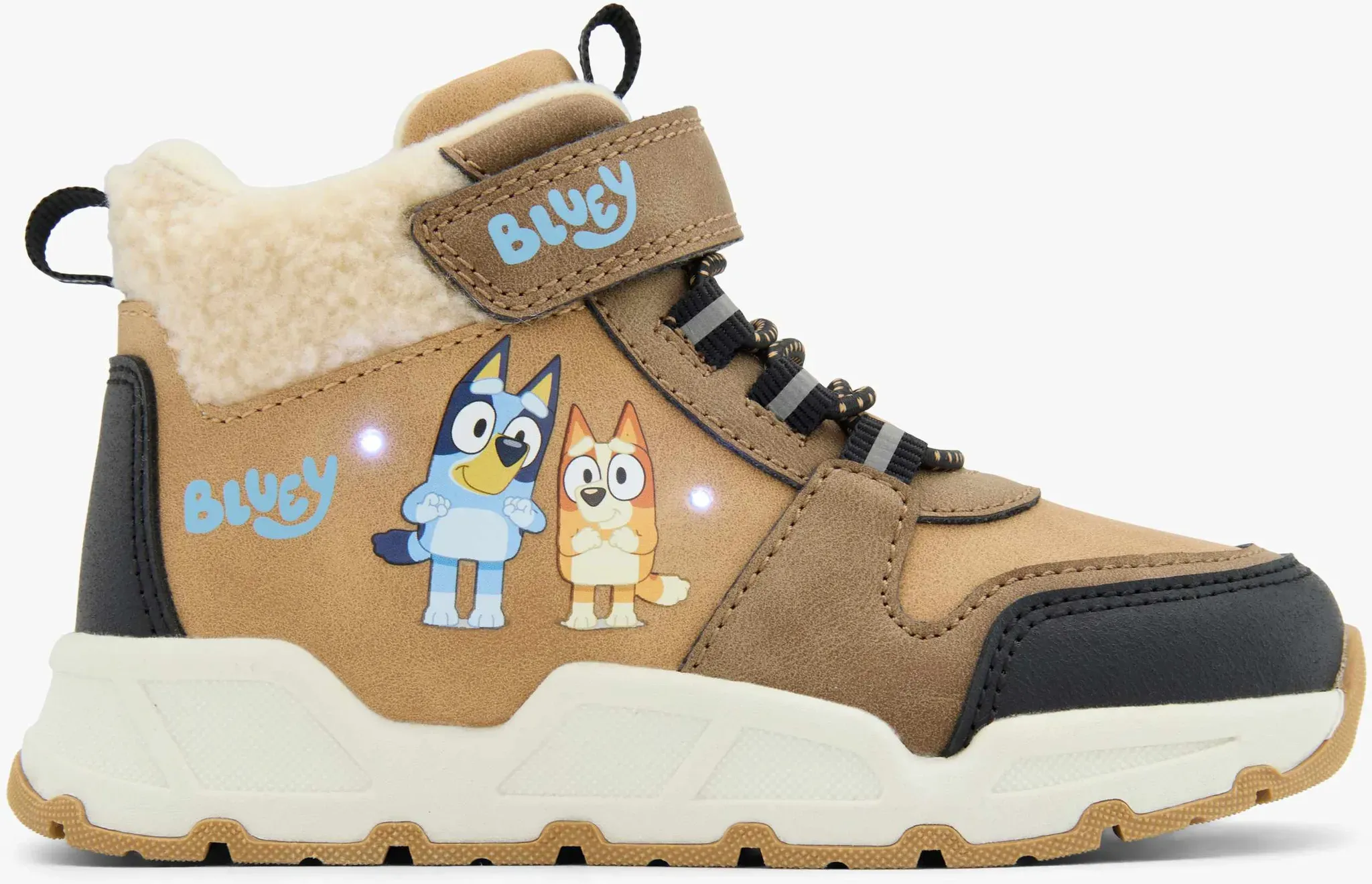 Bluey  Hoher Sneaker Beige, Kinder, Größe: 26, Material: PU/Textil - Bluey  Hoher Sneaker Beige, Kinder, Größe: 26, Material: PU/Textil - man - Beige