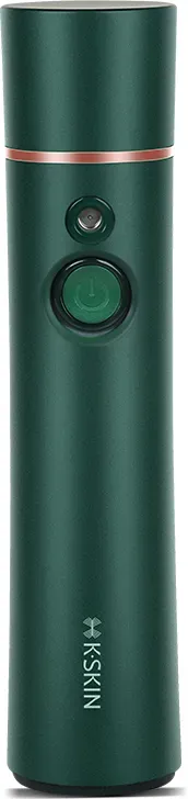 K·SKIN Sauerstoff-Gesichtspflegegerät, 200ML Hochdruck-Sauerstoff-Hand-Essenz-Sprühgerät, Nanozerstäubung, tiefe Feuchtigkeitsversorgung, tragbares Hautpflegegerät für den Heimgebrauch, Grün, KD88SA