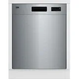 Beko BDUN15430X Einbau-Geschirrspüler (unterbaufähig, 598 mm breit, Edelstahl)