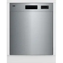 Beko BDUN15430X Einbau-Geschirrspüler (unterbaufähig, 598 mm breit, Edelstahl)