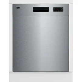 Beko BDUN15430X Einbau-Geschirrspüler (unterbaufähig, 598 mm breit, Edelstahl)