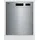 Beko BDUN15430X Einbau-Geschirrspüler (unterbaufähig, 598 mm breit, Edelstahl)