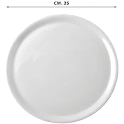 cosy & trendy saturnia pizza plate 35cm weiss