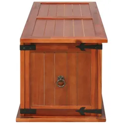 vidaXL Aufbewahrungstruhe 90 x 45 x 40 cm Akazien-Massivholz
