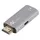 LANBERG HDMI zu DisplayPort Adapter 4K grau/Silber
