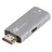 LANBERG HDMI zu DisplayPort Adapter 4K grau/Silber