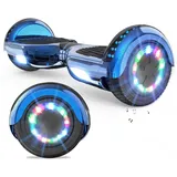 VOUUK Hoverboard 6,5-Zoll-Hoverboard mit Zwei Rädern, Mit Bluetooth-Lautsprecher, Mit LED-Lichtern Geeignet für Kinder und Erwachsene