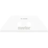 Martor Keramikklinge, Nr. 60099C, mit Abgerundeten Spitzen, 2 Stück auf Sb-Karte