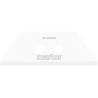 Martor Keramikklinge, Nr. 60099C, mit Abgerundeten Spitzen, 2 Stück auf Sb-Karte